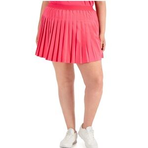 Ideology Active Athletic Solid Pleated Mini Skort | Fiery Pink | NEW/NWT!!💗💗